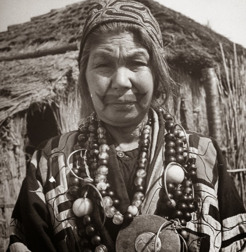 Ainu Women Tattoo