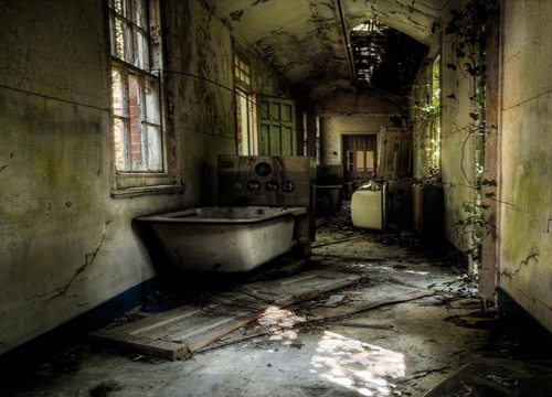 Hellingly Hospital in England