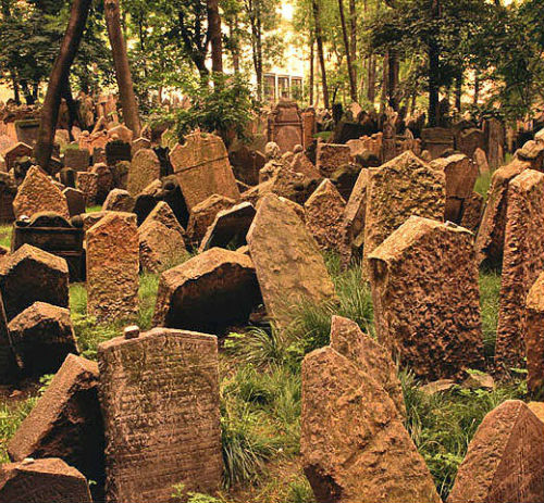 Old Jewish Cemetery in Prague