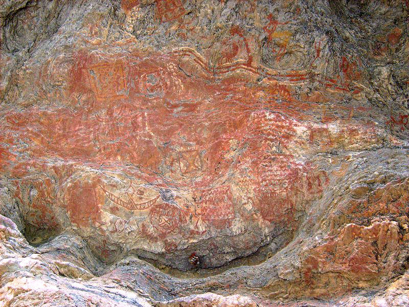 carnauba dos dantas  rock paintings