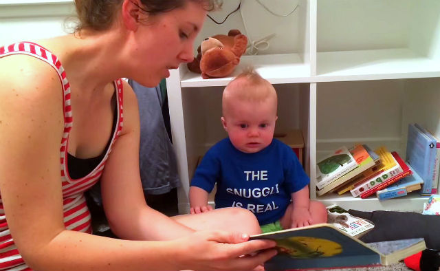 the saddest bookworm baby goes viral 2