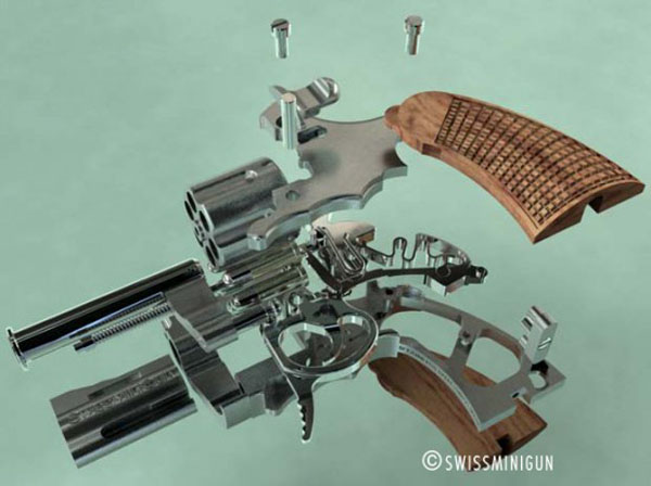 Swiss Mini Gun Parts