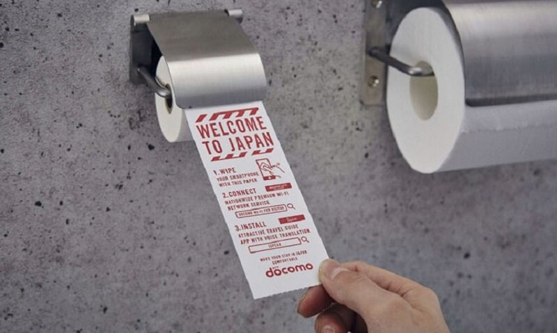 Japan Toilet paper for Smartphone