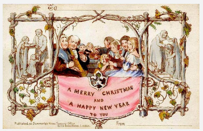 Most expensive Christmas greeting card sold at auction