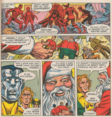 Santa Claus X Men