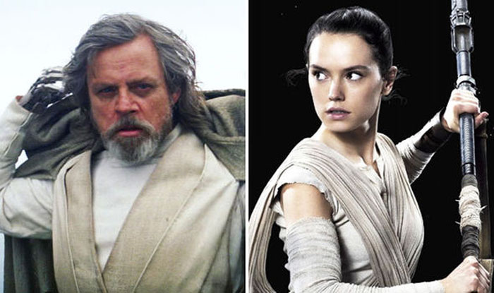 Luke Skywalker and Rey
