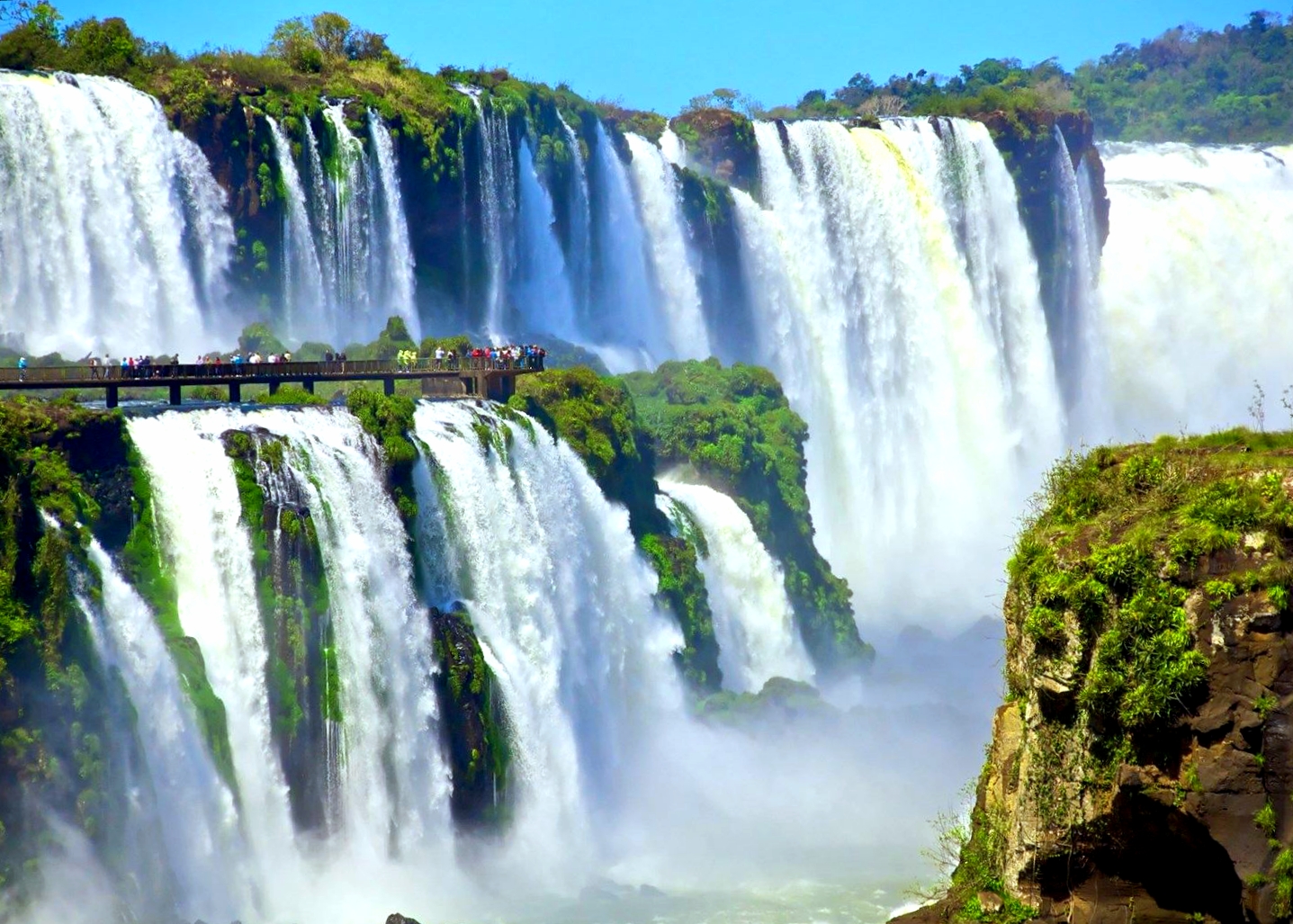 Iguassu Falls, Brazil and Argentina