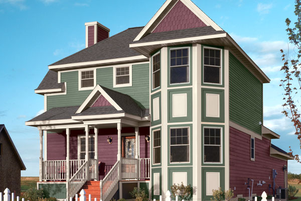 Elegance of a Victorian Home - Exterior House Siding Options