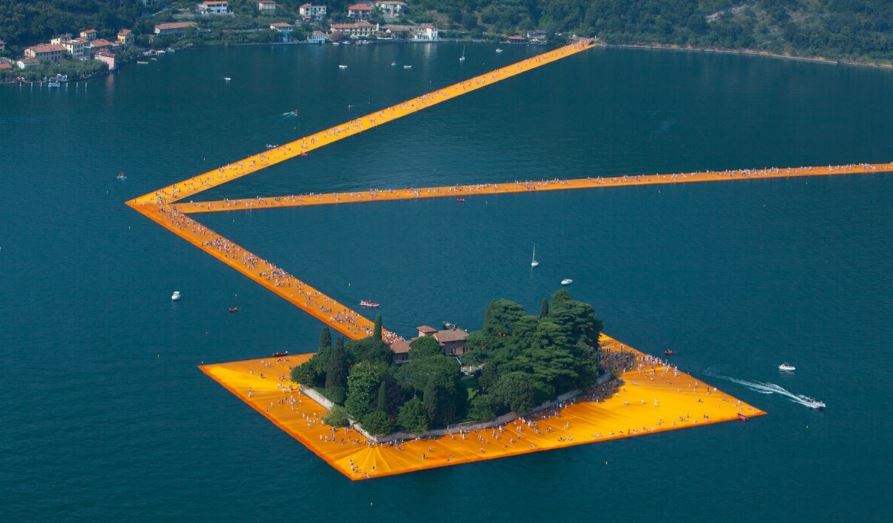 Floating Piers - by Christo and Jeanne-Claude