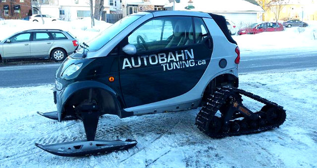 Ottawa Car Owner Modifies Vehicle to Handle Snow Goes Viral