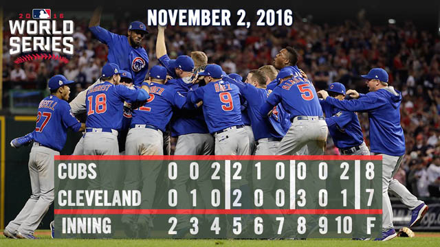 2016 world series game 7 video