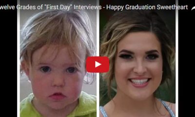 Father interviews daughter on every first day of school for 12 years and here’s the result!