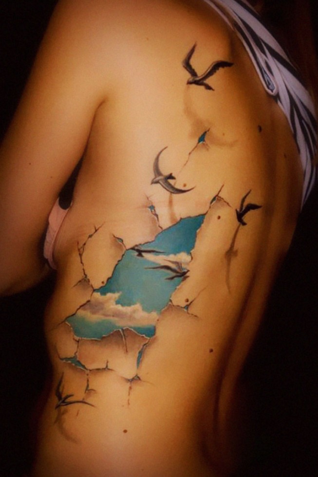 3d tattoo design