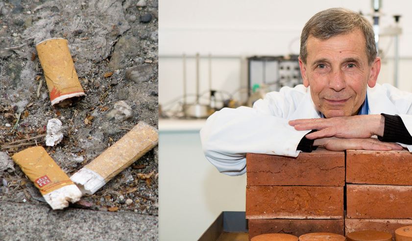 Cigarette Butts to Make Bricks - Developed by: Dr Abbas Mohajerani / RMIT 