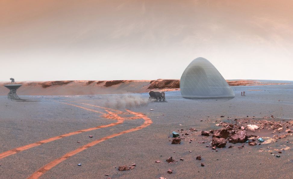 Martian Concrete - Developed by: Northwestern University