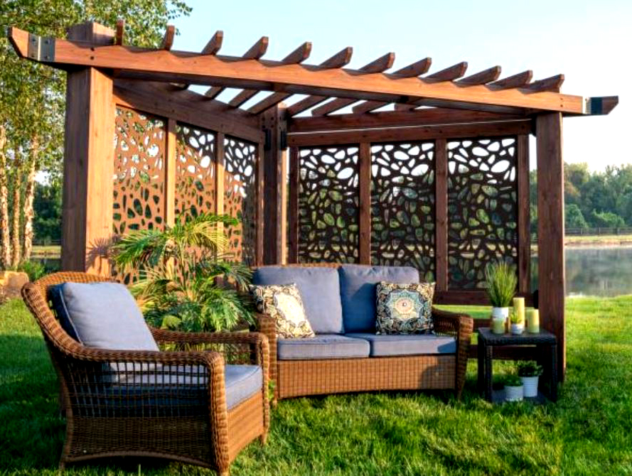 Pergola and Pavilion Design Ideas - Private Pergola