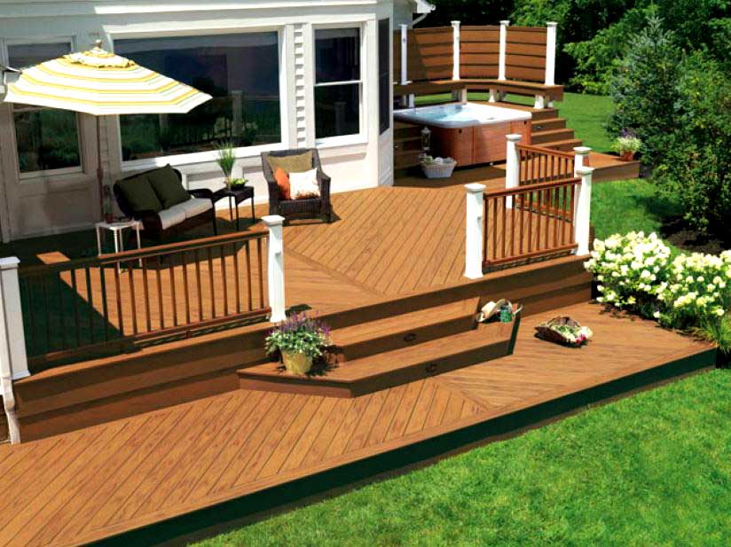 Creative Garden Decking Ideas - 1