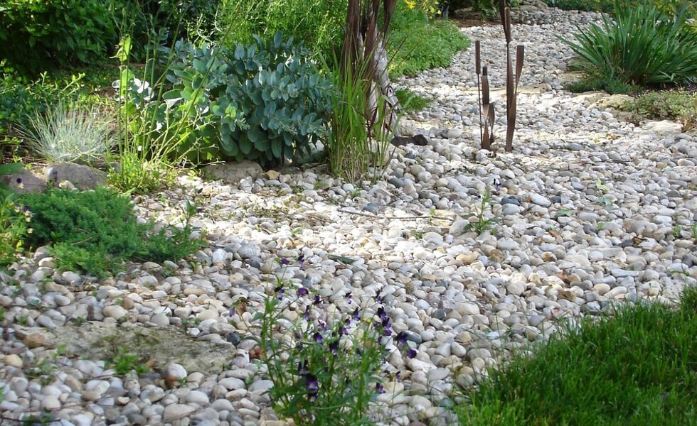 Dry Creek Beds That Double as Drainage - Landscaping Rock Ideas