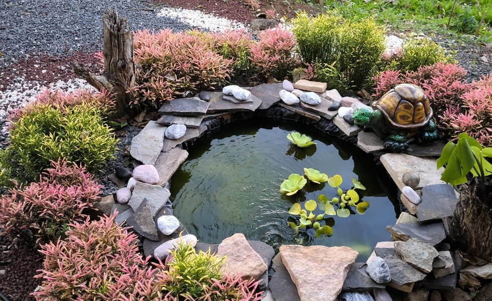 Riprap Edges for Ponds and Fountains - Landscaping Rock Ideas