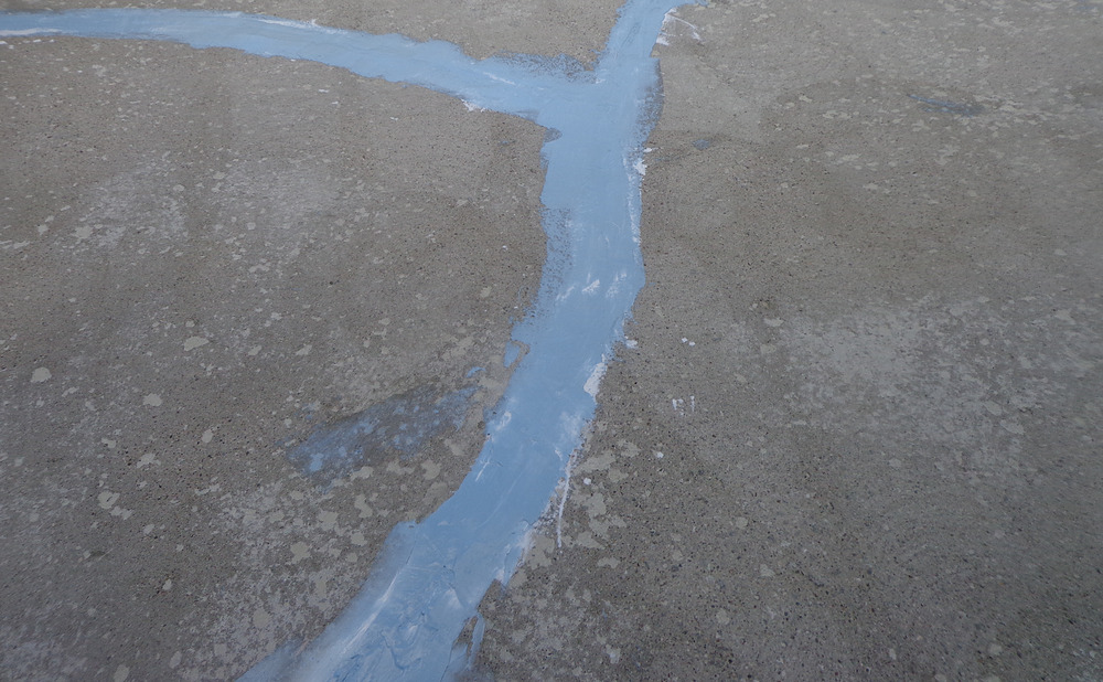 Crack Repair, Spalls, and Oil Stain Treatment